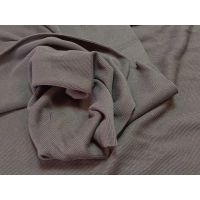 Ściągacz bawełniany prążek do wykończenia bluzy dresowej - czarny